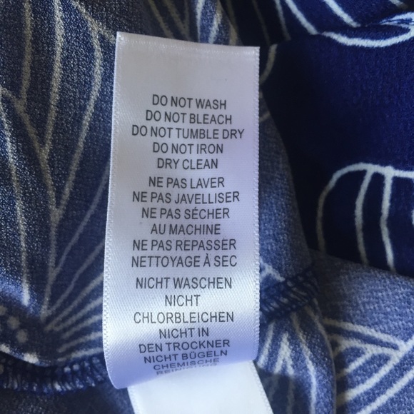 Adrianna Papell Blue Floral Fit & Flare 2X, 3X - Picture 8 of 8